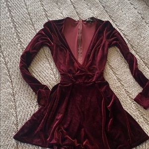 Velvet romper